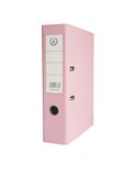 Папка-регистратор  ПВХ, 75 мм, светло-розовый